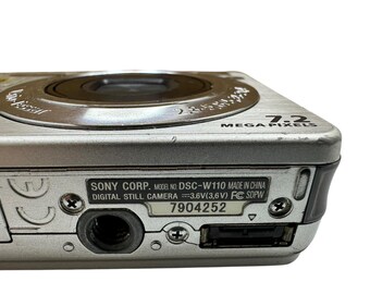 Sony Cybershot DSC-W110 NEW Battery Steadyshot Digital Camera 7,2