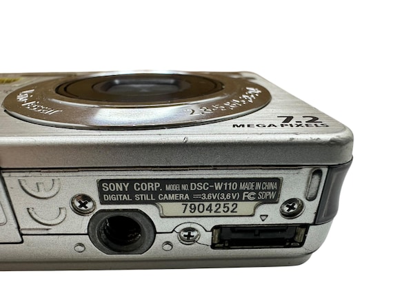Sony Cybershot DSC-W110 NEW Battery Steadyshot Digital Camera 7,2