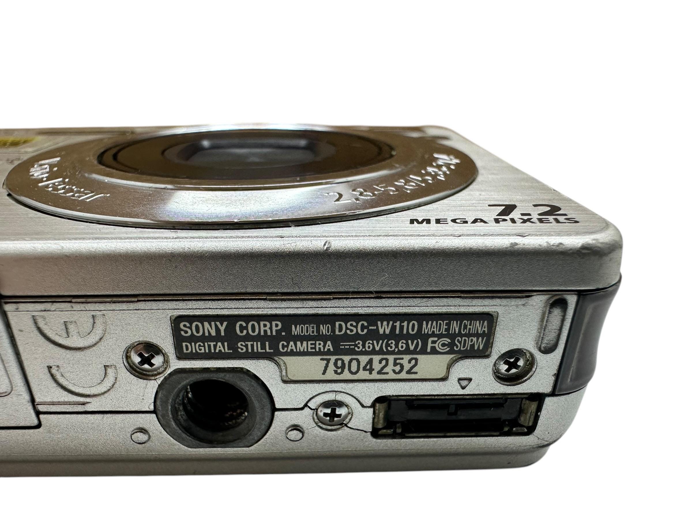 Buy Sony Cybershot DSC-W110 NEW Battery Steadyshot Digital Camera