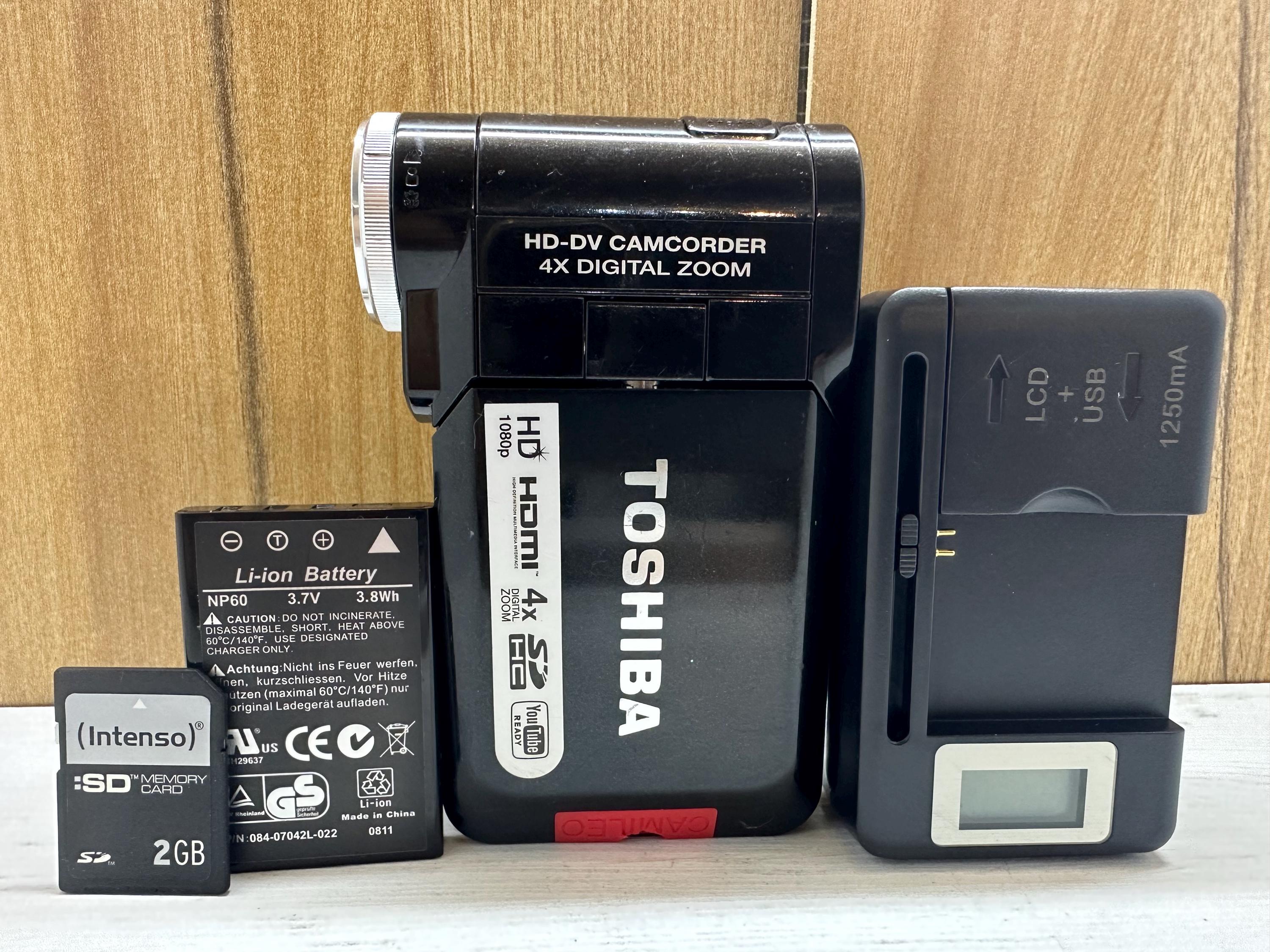 Toshiba Camileo P10 HD Youtube Hdmi Video Camera Camcorder Digital
