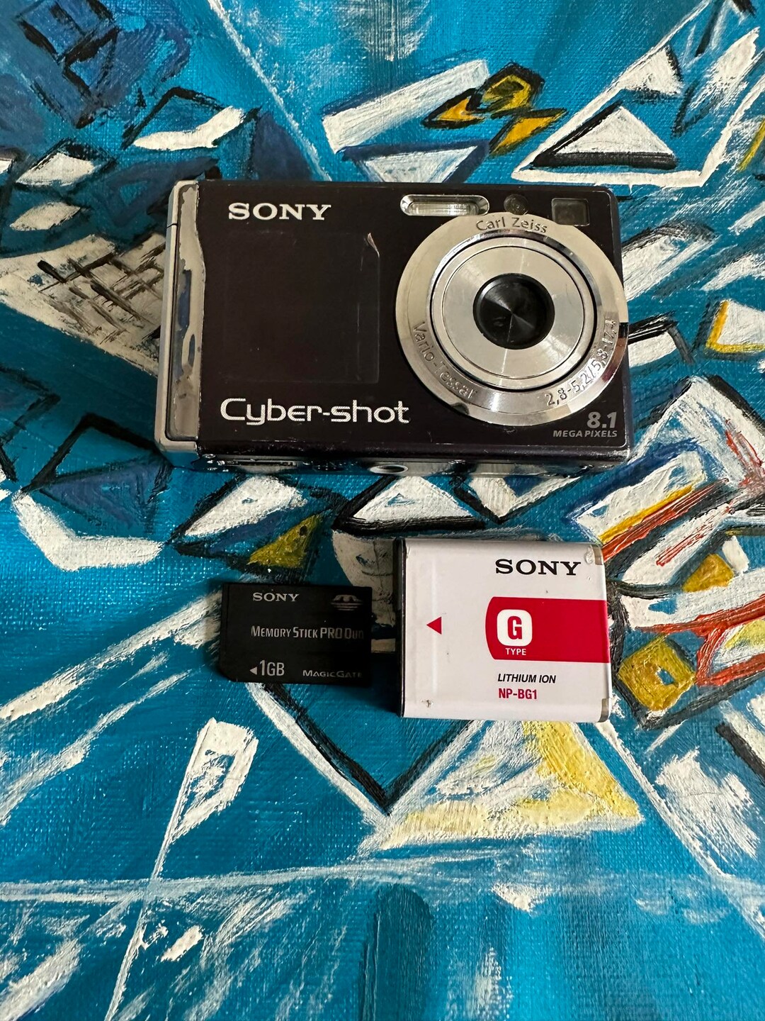Sony Cybershot DSCW90 Digital Camera Compact 8.1 MP 3X Etsy Canada