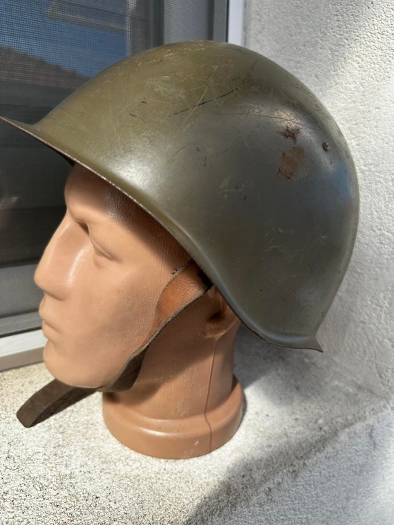 SALL 希少　ビンテージ　ヘルメット　1960'S McHAL?　Jockey 　CALIENTE! Helmet Harley-Davidson 　アンティーク　Mサイズ