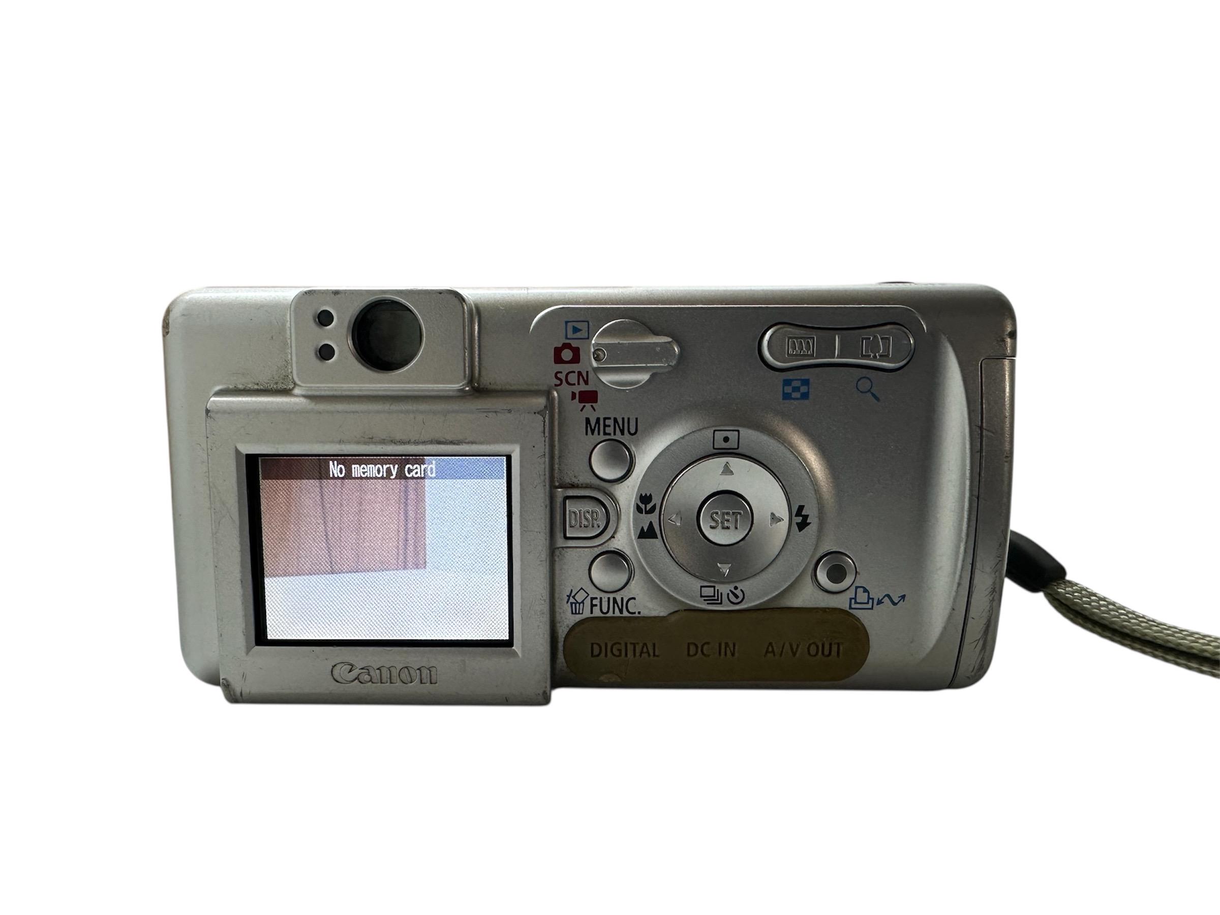 Canon Powershot A400 Sky Blue Digital Camera Ultracompact 3.2 MP