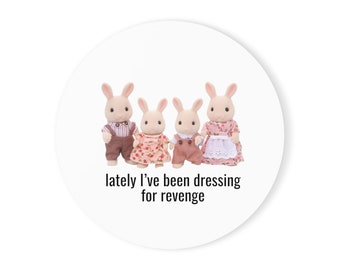 Posavasos: Revenge, inspirado en Calico Critters