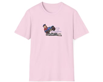 Camiseta gráfica Patriarcado: Diseño de muñeca Molly y Monster Truck