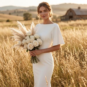 Boat Neck Midi Dress | Elegant Short Sleeve Cocktail Dress | Women's Formal Party Outfit