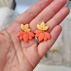 LUELLA | Polymer clay earrings | Dangle earrings | Clay earrings | Statement earrings | Gift for girlfriend | Earrings | Boho style | Gift |