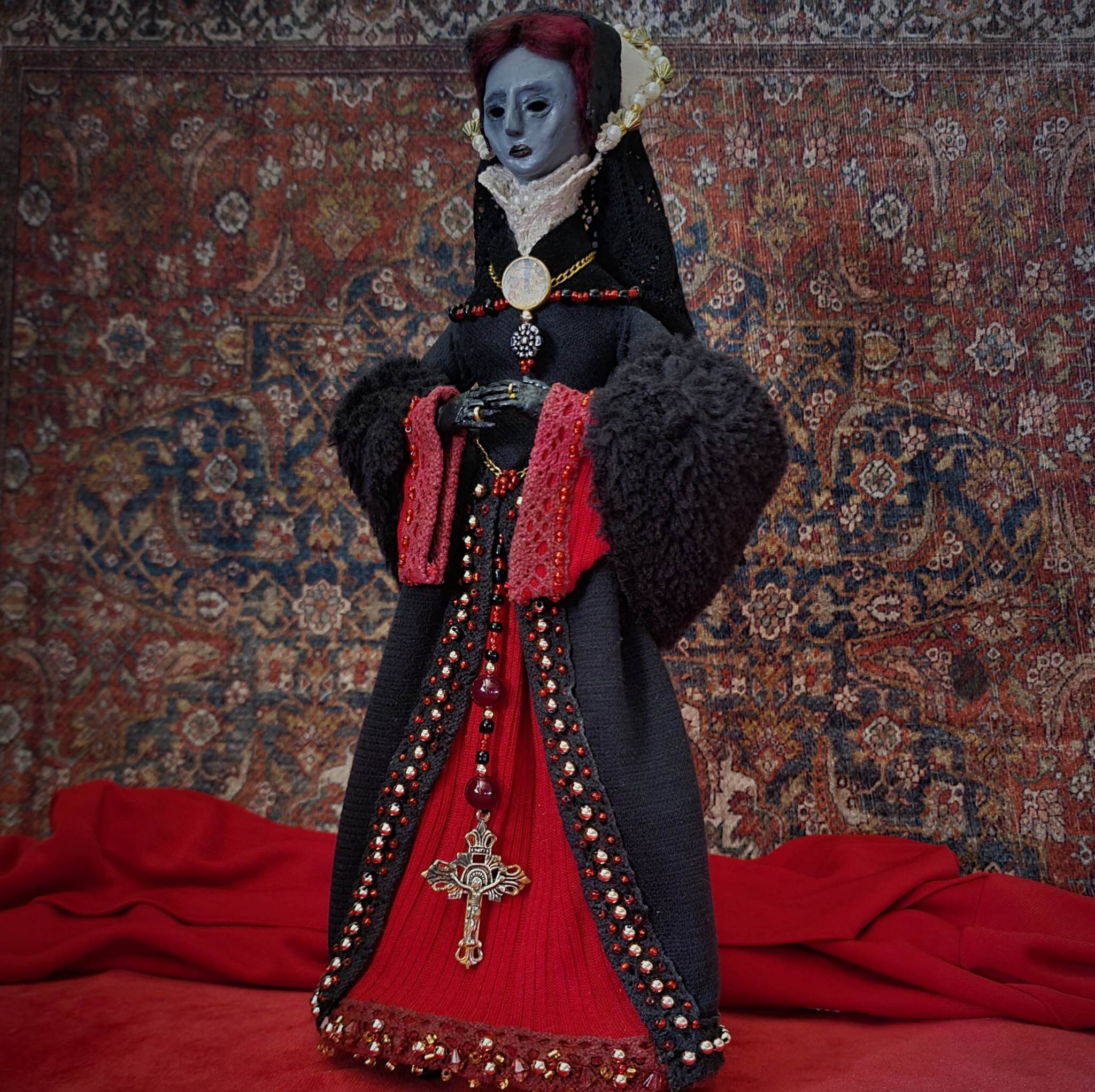 Queen Mary I Art Doll Mary Tudor Bloody Mary Etsy