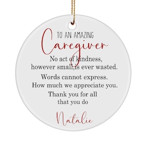 Worlds most Awesome Caretaker - Ornament Worlds most Awesome Caretaker - Ornament