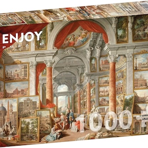 1000 Pieces Jigsaw Puzzle - Views of Modern Rome
