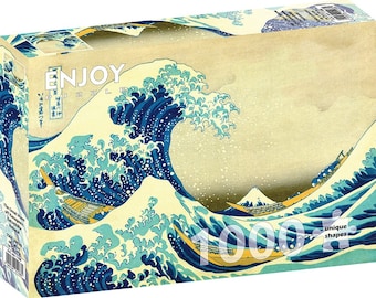 神奈川沖浪裏 ジグソーパズル 大人向け | 葛飾北斎作品 | 高級木製