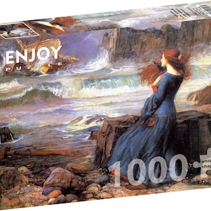 1000 Pieces Jigsaw Puzzle - John William Waterhouse: Miranda in the Tempest