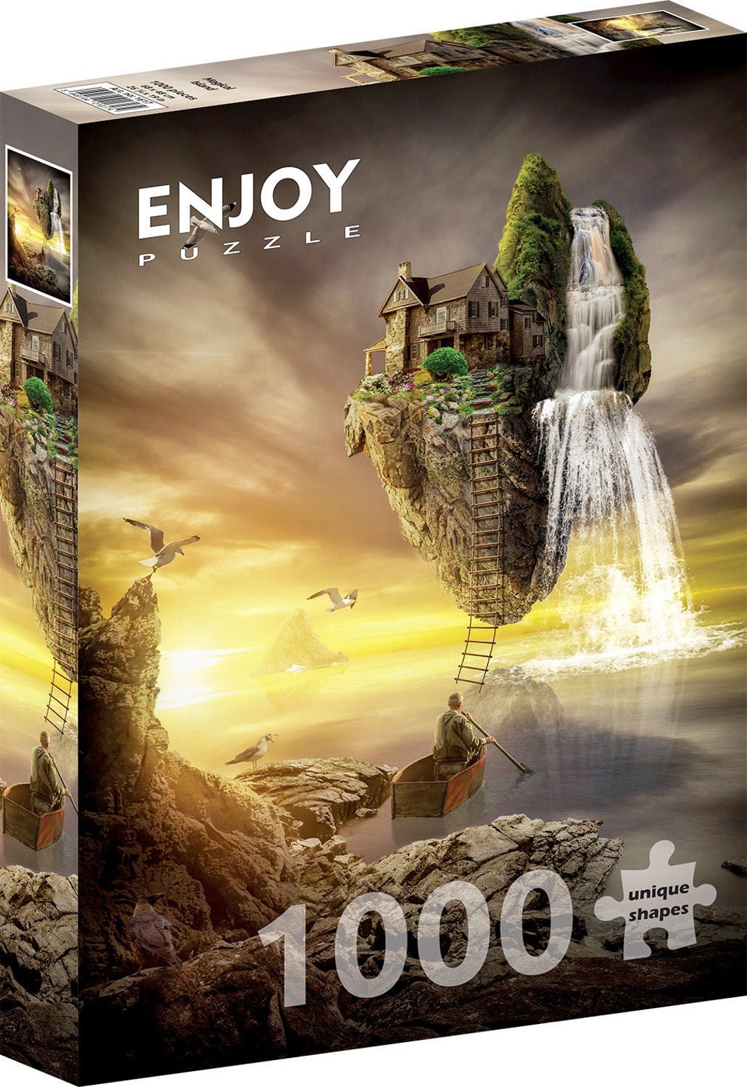 Magical Iceland Puzzle - 1000 Piece Premium Jigsaw For Adults - Made In USA, Vibrant Scenery & Top Quality - View #8