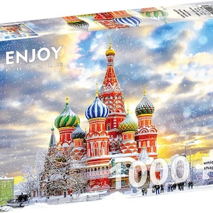 1000 Pieces Jigsaw Puzzle - Saint Basil&#39;s Cathedral