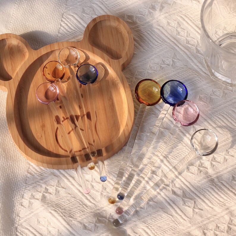 50 Pieces Honey Spoon, Honey Spoon, 4 Inch Wooden Honey Spoon, Honey Spoon, Honey Stick For Honey Jars, Drizzle Or Honey Stirrers