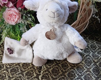 M S Lamb Cuddly Toy Etsy India