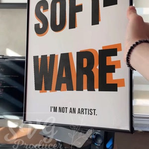 Code is Art Software Developer SVG Computer Engineer Frame Design ...