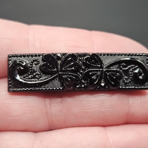ヴィンテージ ジェットブローチ - Etsy 日本