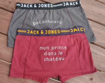 Boxers personalizables con el mensaje de su elección