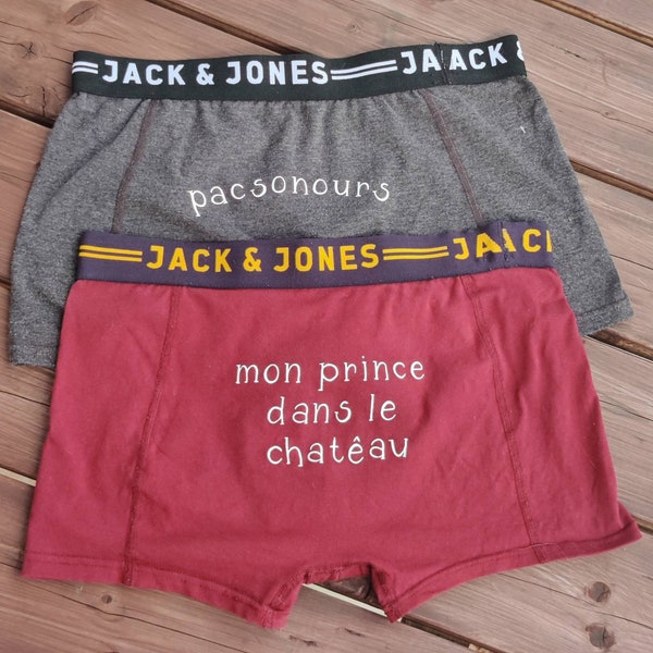 Boxers personalizables con el mensaje de su elección