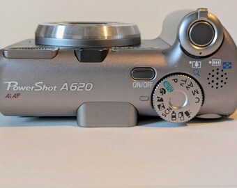 Canon Powershot A620 Digital Camera, 7.1 MP, Rotating LCD, Y2K