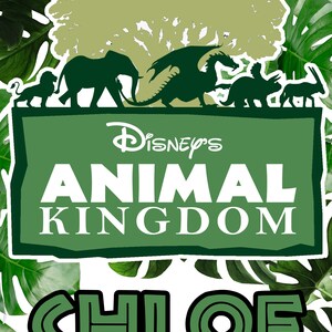 Lista kontrolna Animal Kingdom – wykonana na zamówienie, spersonalizowana, do wydrukowania