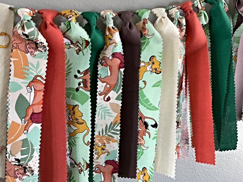 Lion First Birthday Banner Highchair Banner Lion Garland Etsy