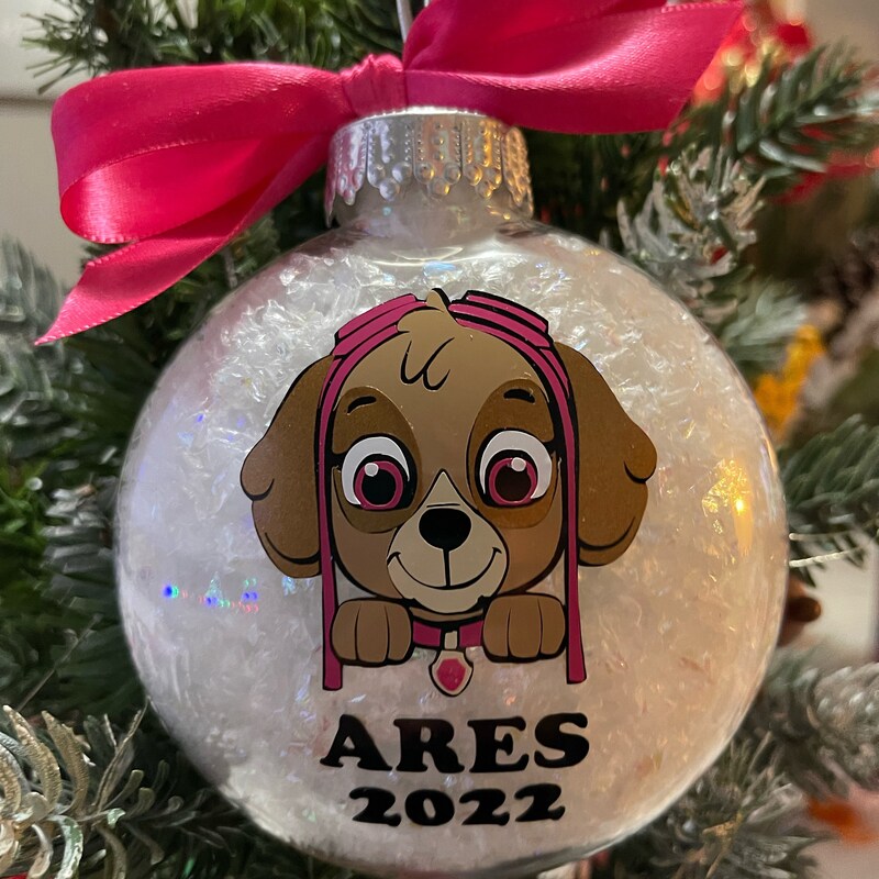 Paw Patrol Christmas Ornament - Etsy