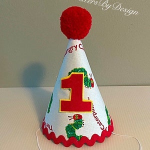 Caterpillar First Birthday Hat, First Birthday Accessories
