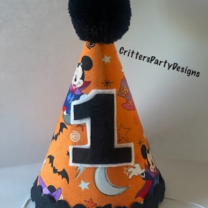 Halloween First Birthday Hat, Birthday Accessories