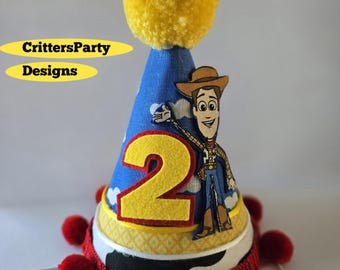Woody First Birthday Hat, First Birthday Accessories