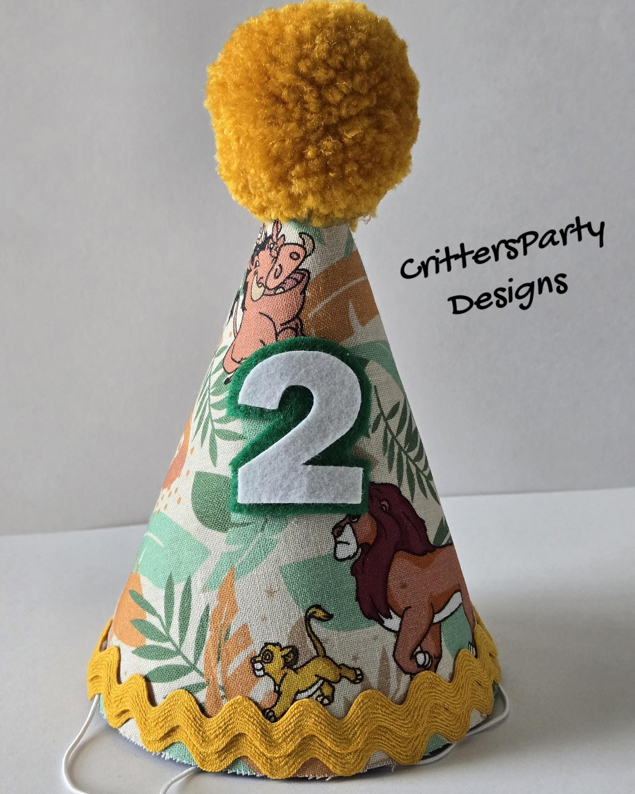 thumbnail image 2 of FveVqe 1st Birthday Hat Boy, Adorable First Birthday Hat Of Boy Lion Party Decorations For Boys & Girls, Comfortable & Adjustable, Perfect Photo Prop & Celebration Accessory 2 of 13