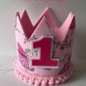 Fairy First Birthday &quot;MINI&quot; Crown, Fairy First Birthday Apparel
