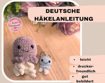 Crochet Pattern Jellyfish Jellyfish German PDF