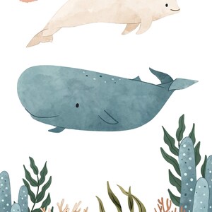 PRINTABLE Ocean Theme Prints for Nursery Wall Art Decor Sea - Etsy