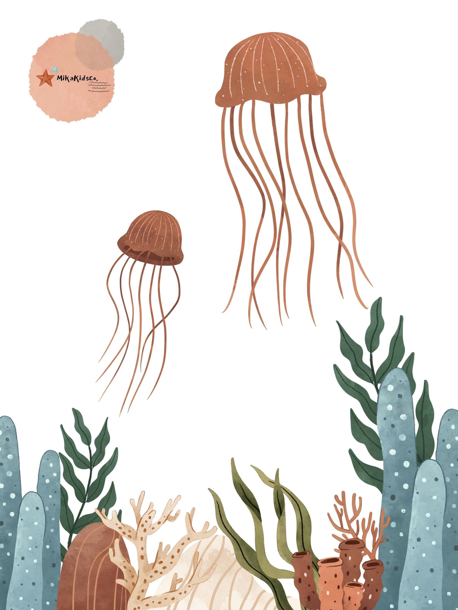 PRINTABLE Ocean Theme Prints for Nursery Wall Art Decor - Etsy