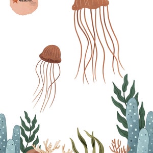 PRINTABLE Ocean Theme Prints for Nursery Wall Art Decor - Etsy