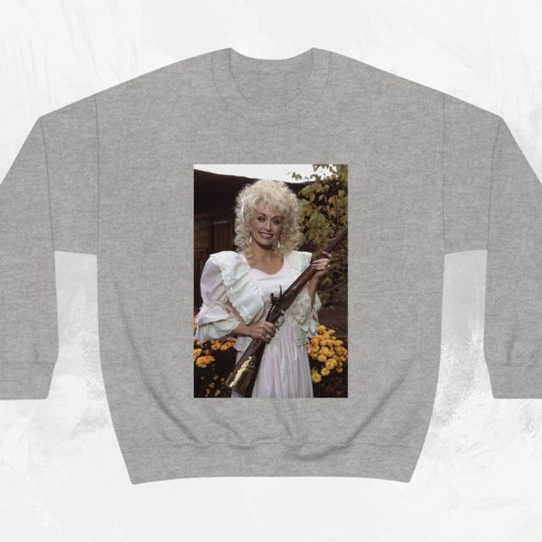 Dolly Parton Crewneck Sweatshirt | 4 Colors Available | Unisex Men’s Women’s Sweater | Sizes S - 3XL