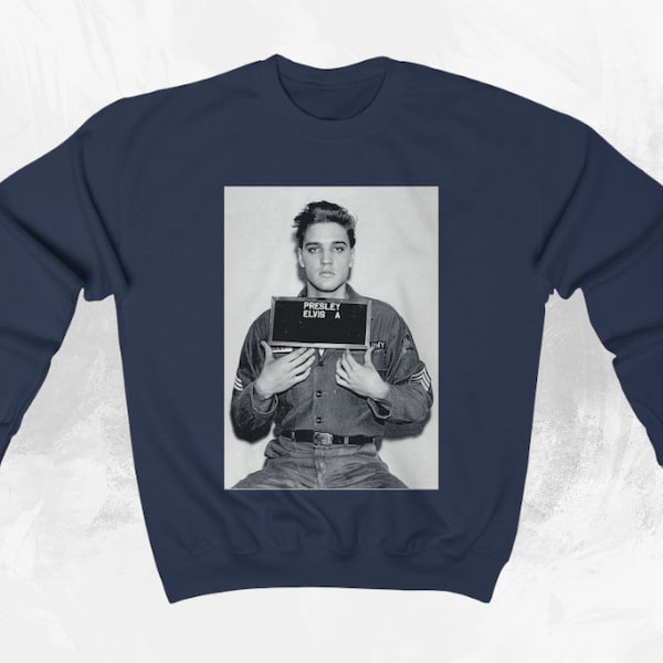 Elvis Presley Crewneck Sweatshirt | 4 Colors Available | Unisex Men’s Women’s Sweater | Sizes S - 3XL