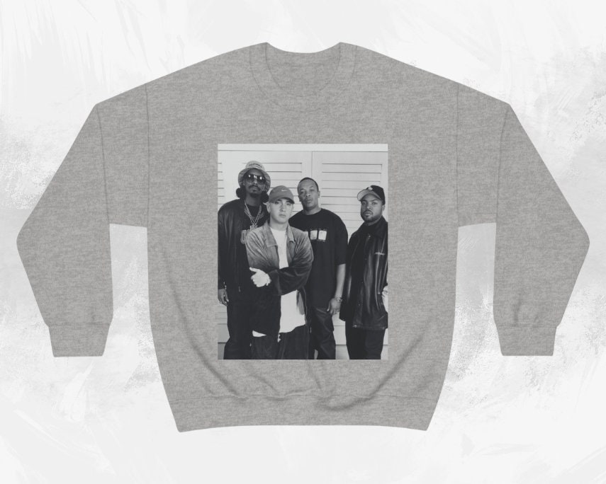 Eminem Dr Dre Snoop Dogg and Ice Cube Crewneck Sweatshirt