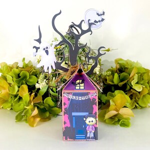 Favor Box Halloween Custom favor box, goodie’s box, Personalized and Decoration for Halloween party