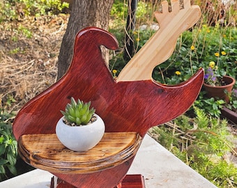 Cactus guitar planter