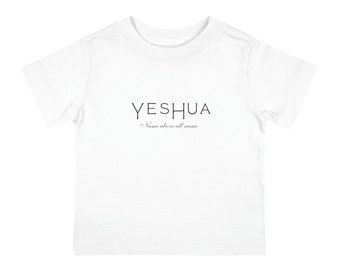 Yeshua baby katoenen jersey T-shirt