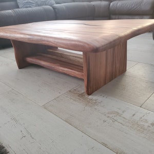 Custom Live Edge coffee table