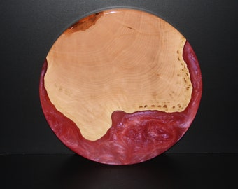 Maple Burl lazy susan