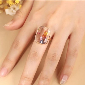 Multi Stone Fix in Crystal glass Moissanite Ring, Silver,Gold Engagement Ring For Women, Beautiful Solitaire Ring