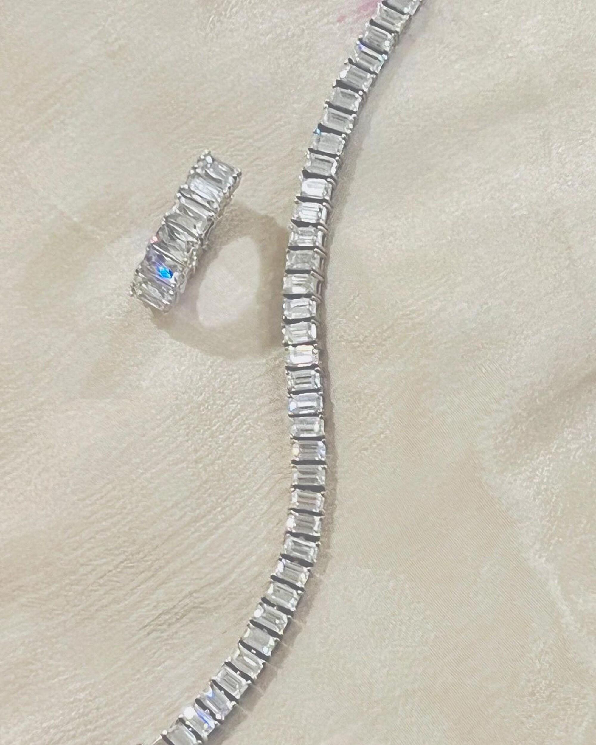 Diamond Treats bracelet femme ARGENT STERLING 925.Saphir, émeraude