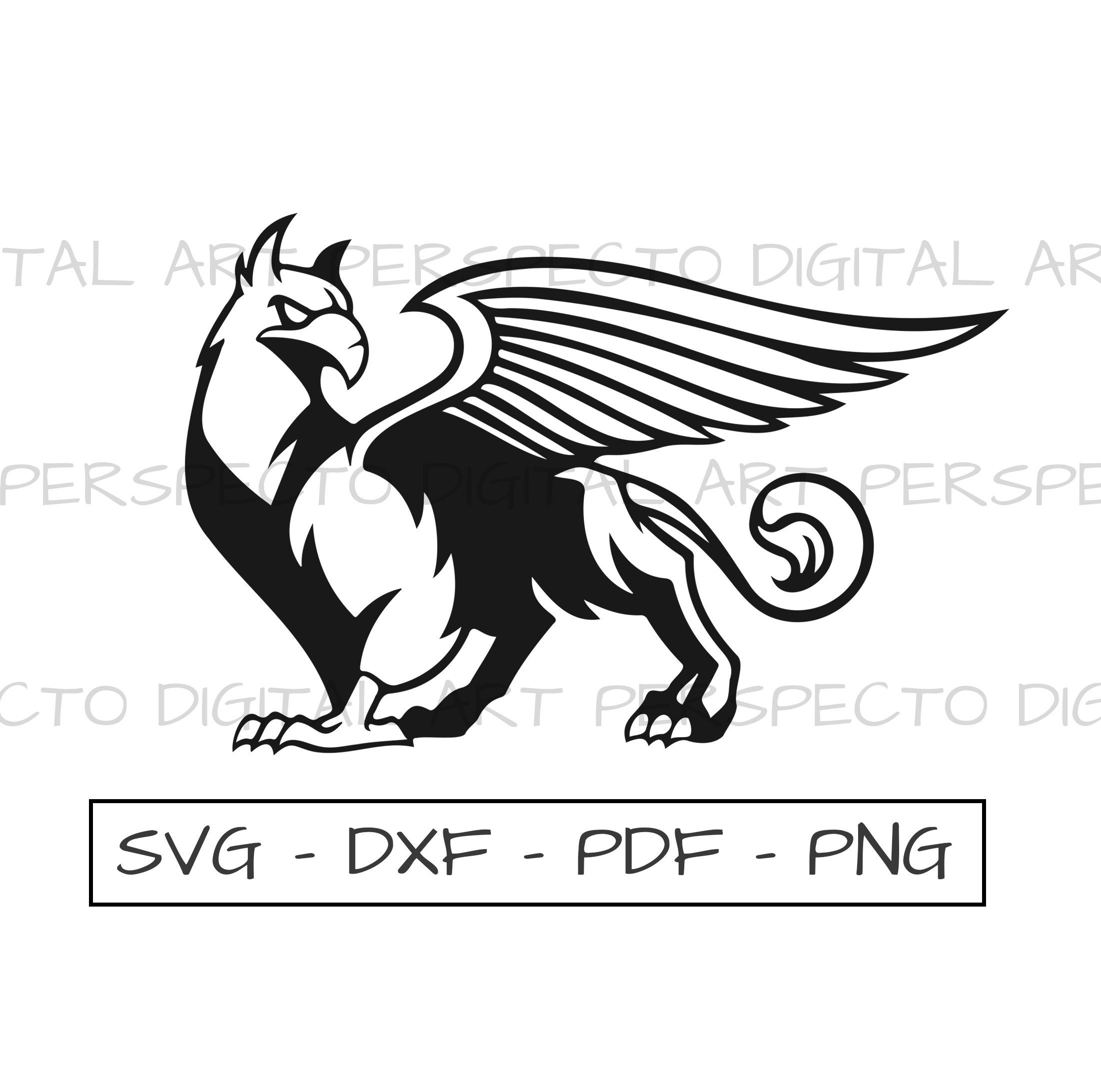 Simple Gryphon Drawings