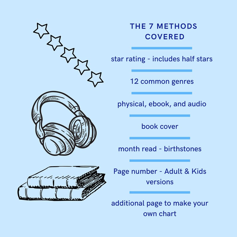 2025 12 & 24 Books Reading Goal Tracker Cross Stitch Bookmark Guide PDF