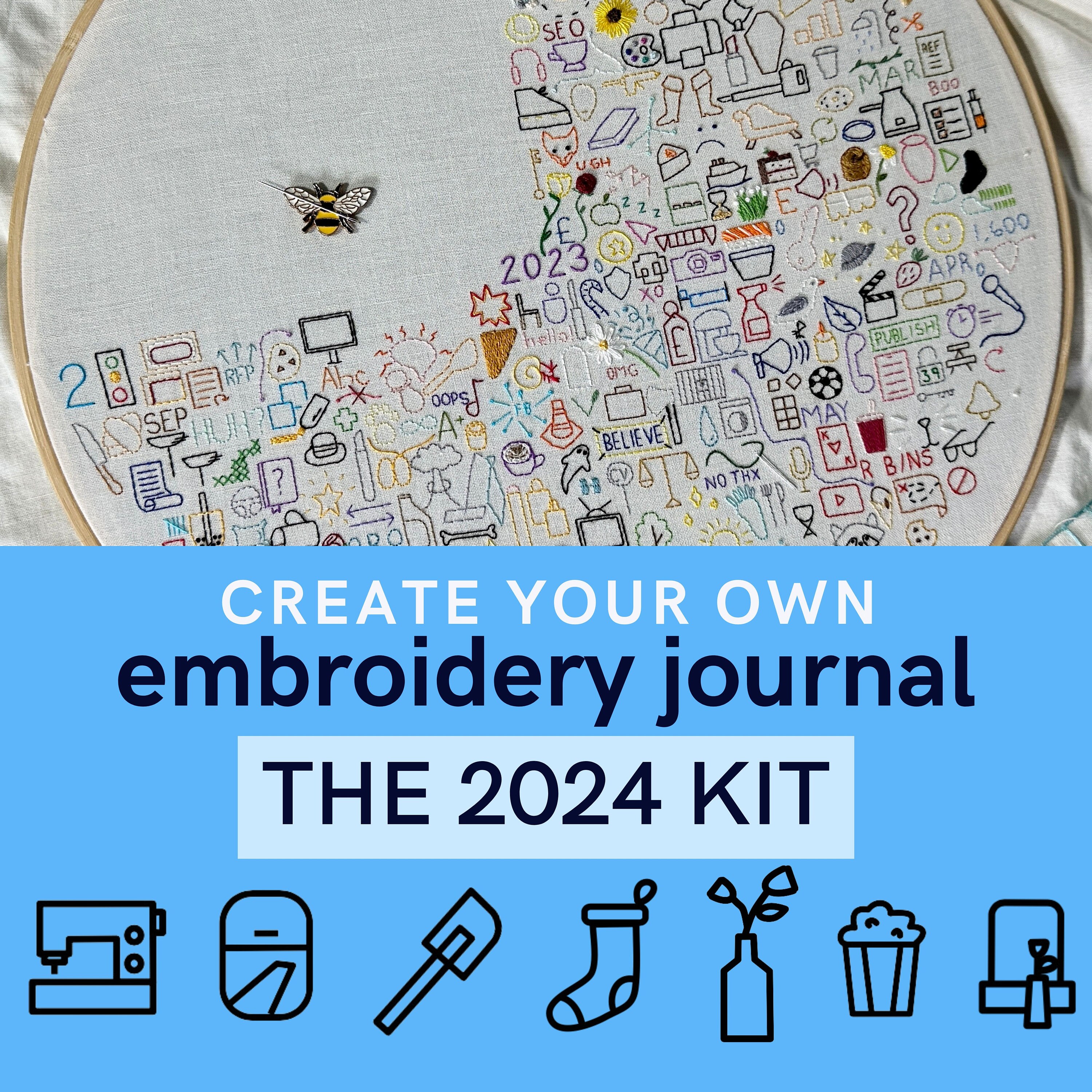 2024 Full Embroidery Journal Kit 